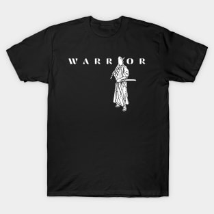 Samurai Warrior Carrying Swords T-Shirt